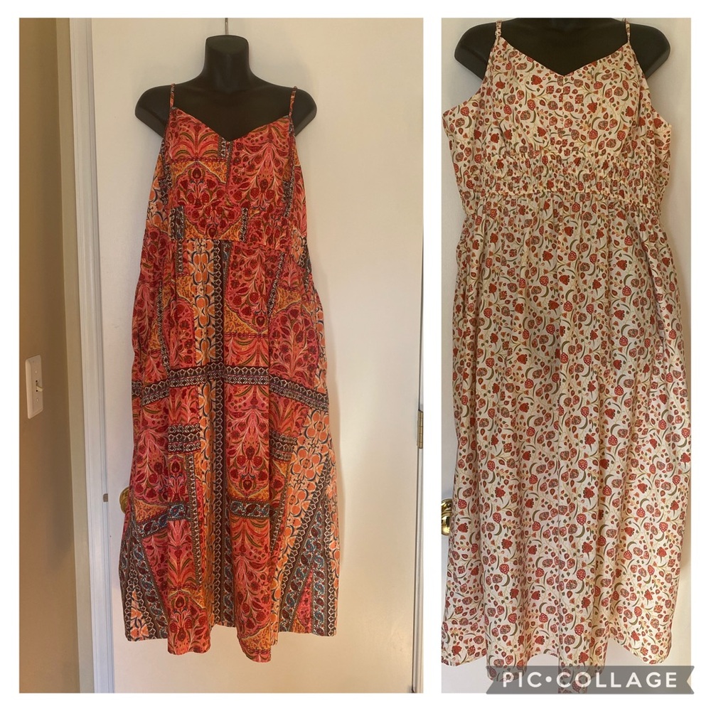 BUNDLE 2 never worn old navy maxi dress size XXL